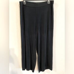 Choices Women’s Cropped Pants Large Black Spandex Blend Whimsigoth Loungewear